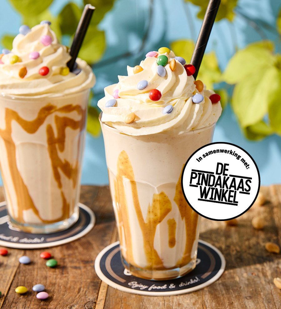 Peanut butter shake bij Family